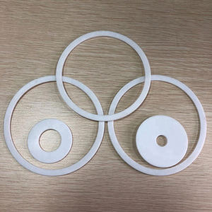 Lavatrici vergine in PTFE per connessioni imbullonate e isolamento elettrico materiale <span class=keywords><strong>FDA</strong></span> anello di tenuta in PTFE Non contaminante - Product Image 1