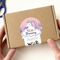Individuelle Großhandels-Geschenketiketten Dankeschön Selbstklebende Beschichtete Papier-Verpackungsbox-Versiegelungsaufkleber