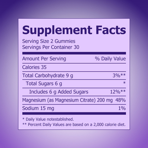 Producción de Gomitas de Citrato de Magnesio OEM ODM, Suplemento Dietético con Magnesio que Favorece la Relajación Muscular y la Salud Ósea - Product Image 2