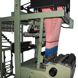 GINYI विनिर्माण हाई स्पीड जैक्वार्ड बुनाई करघा अनुकूलन कंप्यूटर बुना हुआ जैक्वार्ड बेल्ट मशीन कपड़े के लिए सुई करघा