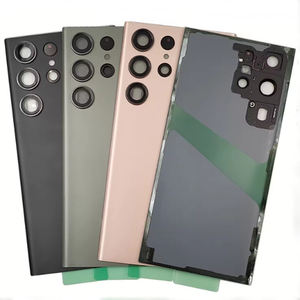 Pour <span class=keywords><strong>samsung</strong></span> galaxy <span class=keywords><strong>S9</strong></span> S10 S23 Plus S24 5g Note 20 A54 A32 A05s réparation du boîtier en verre arrière du téléphone portable avec objectif de caméra - Product Image 1