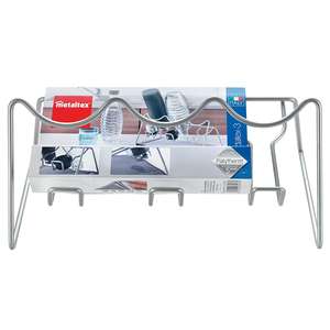 Metaltex Abtropfgestell/Flaschenhalter de 30x17x14cm, para 3 Flaschen mit Abtropfmatte - Product Image 2