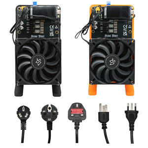 Precio al por mayor Nerdqaxe++ Rev6.1 6TH/S 100W Miner de Bitcoin Solo con fuente de alimentación de 12V 10A para minería doméstica de criptomonedas BTC - Product Image 4