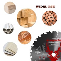 Lame de scie circulaire TCT de 184 mm 24T pour la coupe du bois, qualité bricolage, OEM disponible