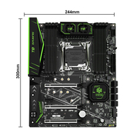 Carte mère HUANANZHI X99 T8 DDR3 RAM ATX compatible avec processeur LGA 2011-3 pour ordinateur de bureau