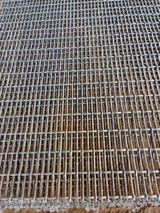 Lỗ vuông dây xoăn lưới thép đen mangan dệt lưới cho khai thác mỏ & nuôi trồng thủy sản hàn & uốn có khả năng tùy chỉnh - Product Image 3