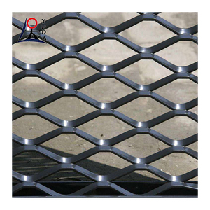 Hình thoi lưới mở rộng kim loại hàng rào thép tấm lưới tùy chỉnh mở rộng lưới kim loại tấm - Product Image 6