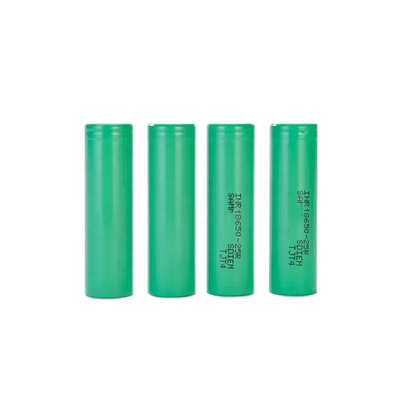 Batería de litio de alta calidad, 18650, 25R, 2500mah, 3,7 v, recargable, 18650 para herramientas electrónicas