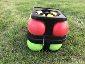 JEU EXTÉRIEUR JEU DE JARDIN POPULAIRE 8PC PLASTIQUE BOCCE BALL GAME BOULE SET - Product Image 3