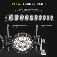 Nouvelle barre lumineuse LED haute puissance de 32 pouces, 6 pièces, 22/32/42/52 pouces, tout-terrain, 4x4, UTV, ATV, étanche IP67, montage universel, faisceau combiné