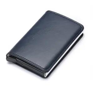 Top Sale Iso Certificate Card Holder Wallet Credit Card Holder Pu Leather