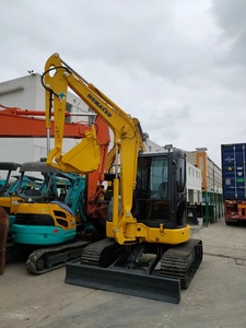 Mini-excavatrice de 5,5 tonnes d'occasion Komatsu Pc55 Japon PC55 PC55MR PC40 PC50 à vendre - Product Image 2
