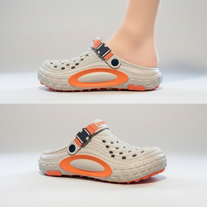 Sabots en EVA Bopin, vente directe usine, respirants, ajourés, antidérapants, légers, confortables, semelle souple, couleurs mélangées, sportifs, pour la plage - Product Image 1