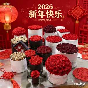 Wholesale Flower Mother's Day Gift Long Life Lasting Real Natural Everlasting Immortal Forever Eternal Preserved <b>Rose</b> in <b>Box</b> - Product Image 5