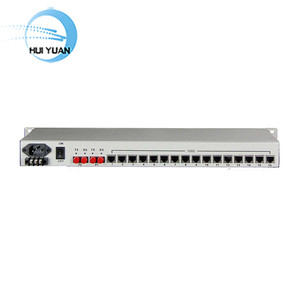 Sợi đơn SC cổng 16e1 + 4ge <span class=keywords><strong>PDH</strong></span> sợi phương tiện truyền thông chuyển đổi <span class=keywords><strong>multiplexer</strong></span> mà không cần SNMP cho sợi quang thiết bị - Product Image 6