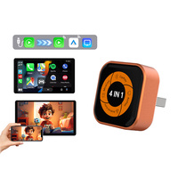 Carplay Factory 4 en 1, Carplay avec applications massives, Carplay sans fil, boîte Ai, Android Auto, USB, lien miroir TV pour Youtube, Netflix