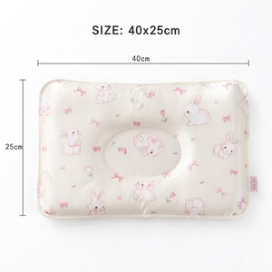 Almohada de Seda de Hielo Refrescante, Antibacteriana, Certificada OEKO-TEX, CPC, REACH, Transpirable, Sin Fluorescencia, Soporte para el Cuello de Bebés y Niños Pequeños - Product Image 2