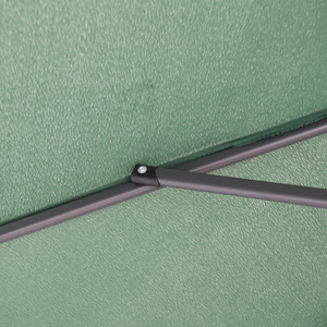 Parasol de jardin extérieur au design moderne, grand et décoratif, avec base, 10 pieds, moustiquaire, DC-UM-102-R5, mobilier d'extérieur DC-UM-102-R5 - Product Image 4