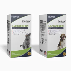 La lattoferrina nutrizionale ODM e OEM per cani e gatti promuove una sana funzione immunitaria integratore quotidiano per la salute degli animali domestici