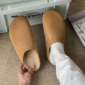 Chaussons pour homme paresseux, nouveau style d'été, plats, confortables, pour l'extérieur, décontractés, à enfiler, pour l'intérieur - Product Image 3