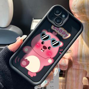 เคสโทรศัพท์ซิลิโคนลายการ์ตูนน่ารักแบบมีห่วง  รองรับการสั่งทำโลโก้<span class=keywords><strong>รูป</strong></span>ภาพส่วนตัว สำหรับ Samsung Xiaomi iPhone 16 15 14 13 12 <span class=keywords><strong>11</strong></span> Pro Max - Product Image 2