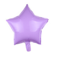 Nouveau ballon en aluminium en forme de cœur pentagramme de 18 pouces couleur macaron pour la Saint-Valentin, les mariages et les décorations d'anniversaire
