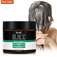 Ensemble Shampooing et Après-Shampooing Professionnel Bloquant le DHT 300ml Anti-Chute de Cheveux, Sérum Anti-Pelliculaire pour le Cuir Chevelu, Traitement Stimulant la Croissance Capillaire