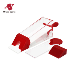 Miracle Gaming Casino Grade Black Red 1-8 Decks Acrílico <span class=keywords><strong>Poker</strong></span> Shoes Black <span class=keywords><strong>Jack</strong></span> Dealing Shoe Box con Blackjack Shoe - Product Image 2