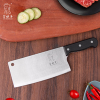 Couteau de cuisine léger en acier inoxydable de style chinois traditionnel pour couper la viande et les légumes, fabriqué à Yangjiang, pour femmes