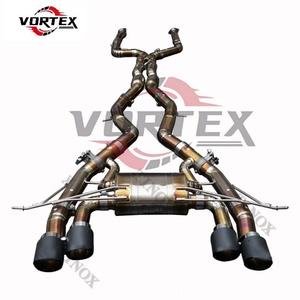 Système d'échappement Catback à soupapes en titane VORTEX BMW M3 G80 - Télécommande Valvetronic - Product Image 2