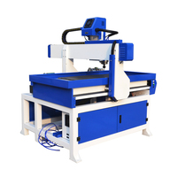 Nouvelle machine de fraisage CNC 4 axes avec axe rotatif, petite fraiseuse CNC pour métal et bois 6090