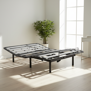 <span class=keywords><strong>Letto</strong></span> <span class=keywords><strong>Elettrico</strong></span> Moderno di Lusso con <span class=keywords><strong>Doghe</strong></span> in Metallo, Reclinabile e Regolabile, Misura Queen per Camera da <span class=keywords><strong>Letto</strong></span> - Product Image 1