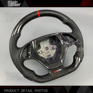 Volante de Fibra de Carbono de Alto Rendimiento Personalizado para <span class=keywords><strong>Chevrolet</strong></span> Chevy Corvette C7 Z06 ZR1 Stingray Z51 Coupé 2013-2019 - Product Image 3