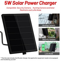 Kits solaires à batterie LiFePO4 D5 avec sortie 5V/6V/9V/12V pour nœuds répéteurs IoT Meshcore Meshtastic WiFi BLE LoRa extérieurs