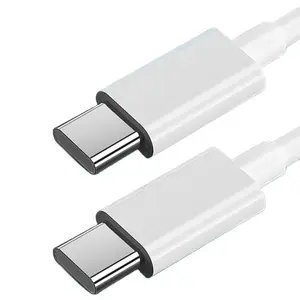 Hy 공장 1 2 3 미터 고속 Tpe Pvc 3A 60W USB 케이블 데이터 충전 유형 C에서 USB C 케이블 안드로이드 용