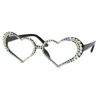2022 Super Star Offres Spéciales lunettes de soleil en forme de cœur en diamant mode amour lunettes de soleil pour femmes