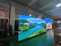 Panel Display Led elektronik TV penuh warna harga layar terang