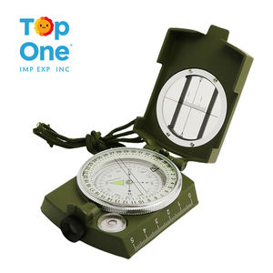 TopOne gros classique en aluminium survie géologique randonnée orientation boussole d'arpentage de haute précision - Product Image 2