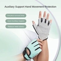 Gants de fitness et de yoga professionnels, antidérapants, respirants, en PU, avec protection de la paume pour le cyclisme et la musculation, lot de deux