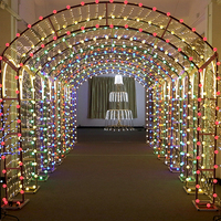 Guirlande lumineuse LED blanc chaud de qualité commerciale IP65 pour extérieur, éclairage de fête, lumières de cour, jardin, vacances, mariage, E27