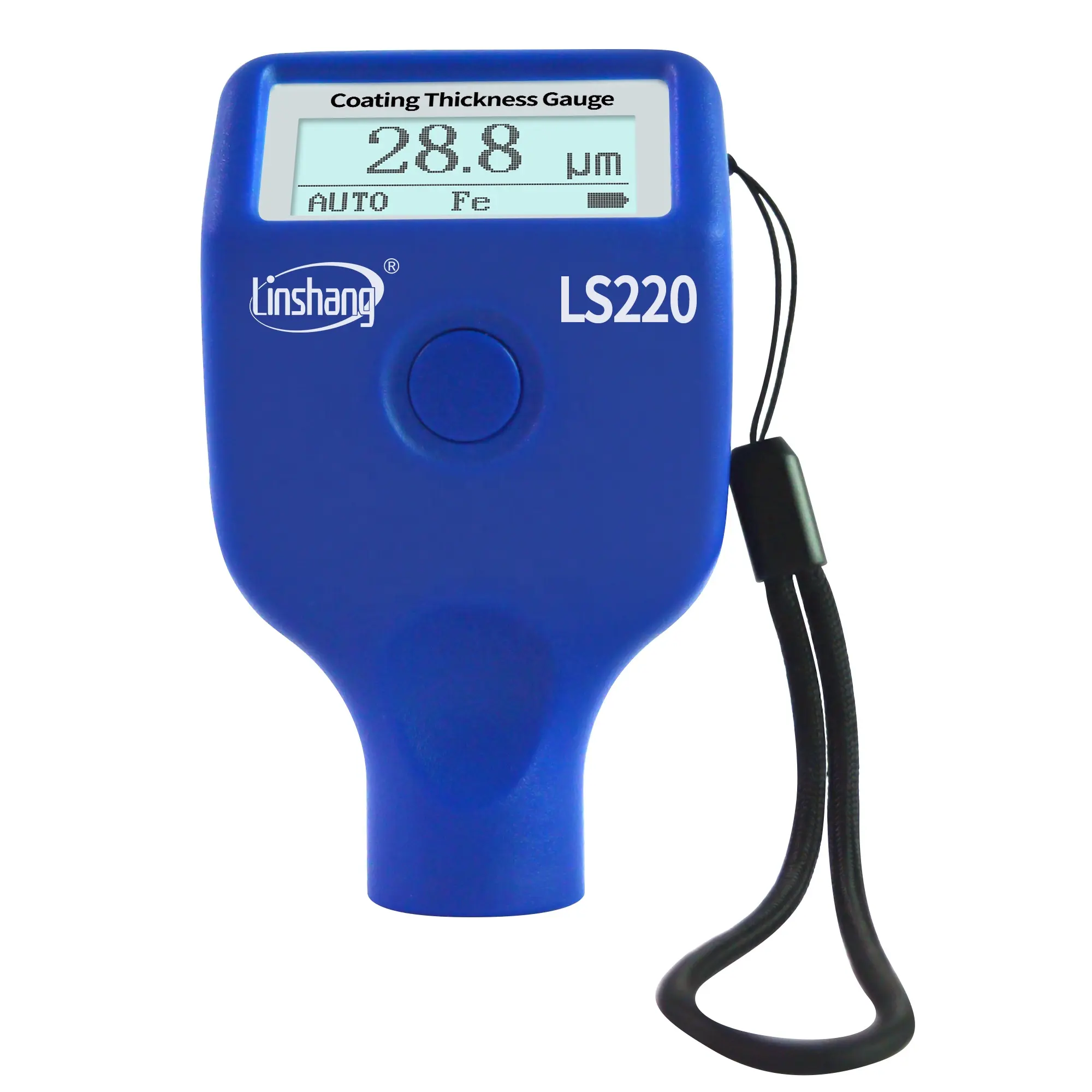 Linshang LS220 Integral Probe Coating Thickness Gauge for Ferrous Non-ferrous Substrate Automotive Paint Thickness Measurement