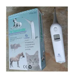 LANNX vThm M1 Medizinisches Veterinär instrument Digitales Thermometer Haustier gesundheit Hunde Katzen thermometer Schnelles digitales Tierarzt thermometer