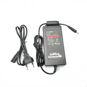 US EU Plug Noir AC Adaptateur Chargeur Alimentation Pour Sony PlayStation 2 Pour PS2 70000 Sortie DC 8.5V Adaptateur