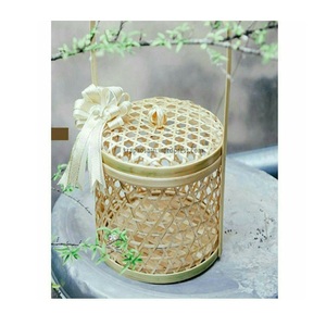 Traditional Bamboo Eco-Friendly <b>Tiffin</b> <b>Box</b> Handmade Lid Lightweight Food Carry Container for School Office Travel Meal Prep - Product Image 1