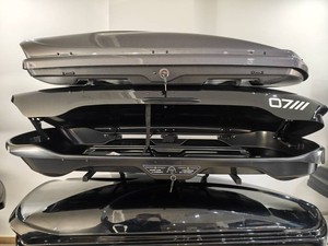 Original 480L Universal Dual Side Opening Car Roof <b>Box</b> ABS Lockable <b>Waterproof</b> Cargo Carrier SUV Crossovers MPV Large <b>Storage</b> Tr - Product Image 3