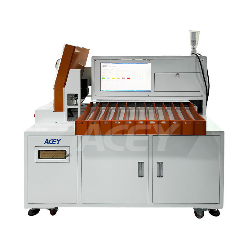 11 Channels Cylindrical Lithium Cell Sorter Automatic Battery Voltage ...