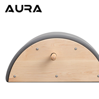 Correcteur AURA en bois d'érable pleine grandeur, réglable et écologique, pour le yoga, le Pilates, l'entraînement classique en studio et la correction de posture - Garantie 3 ans