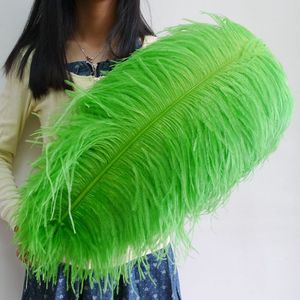 Plumes d'autruche brunes de qualité supérieure, naturelles, de 75-80 cm, pour artisanat DIY, mariages économiques et fournitures de fête - Product Image 3