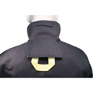 Костюм пожарного для работы в ближнем контакте с огнем ZFMH-ZXA (DRD) - комплект из огнестойкой куртки и брюк с мембраной из ПТФЭ и светоотражающими полосами - Product Image 6