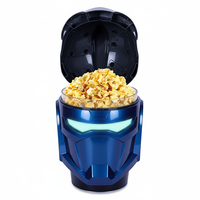 Nouveauté : Contenant à popcorn en plastique pour figurines de cinéma, impression 3D personnalisée, jouet de dessin animé, seau à popcorn pour cinéma